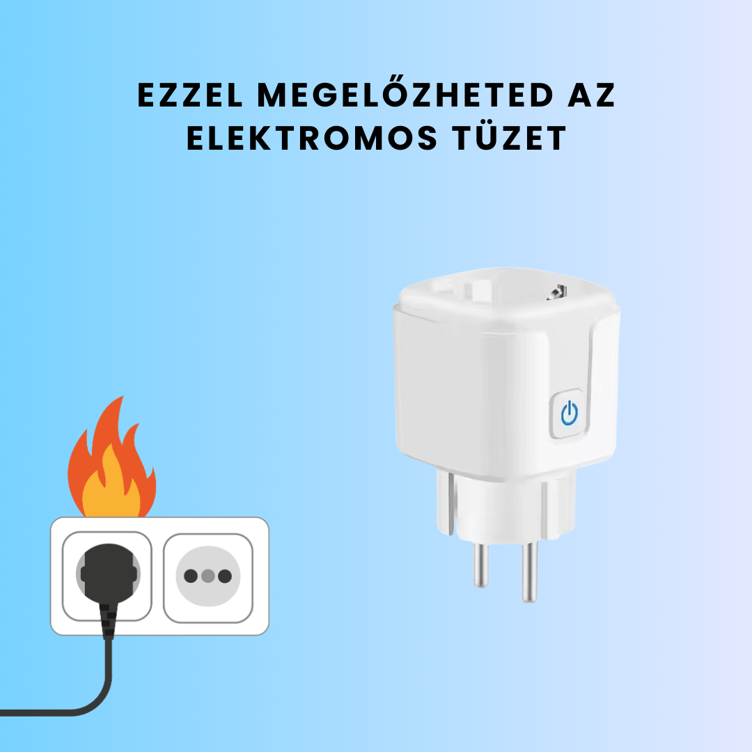 Plugio™ - Okos Konnektor (WiFi-s vezérlés)
