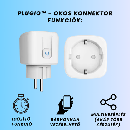 Plugio™ - Okos Konnektor (WiFi-s vezérlés)